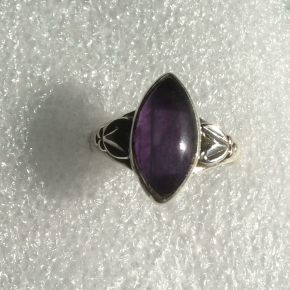 .925 Sterling Silver Amethyst - Picture 7 of 8